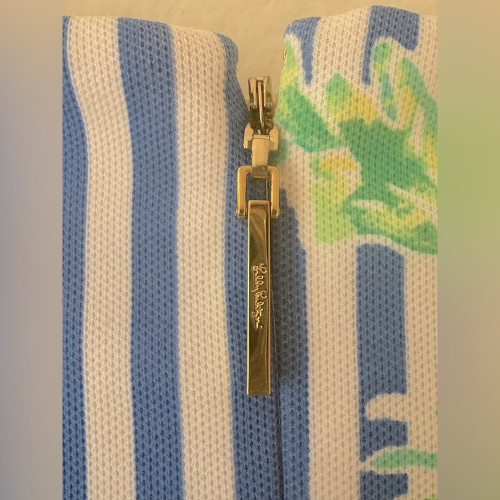Lilly Pulitzer Chiara striped/floral shift M - Picture 7 of 10